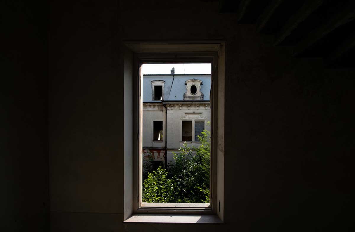 Villa Pallavicino Mossi finestra