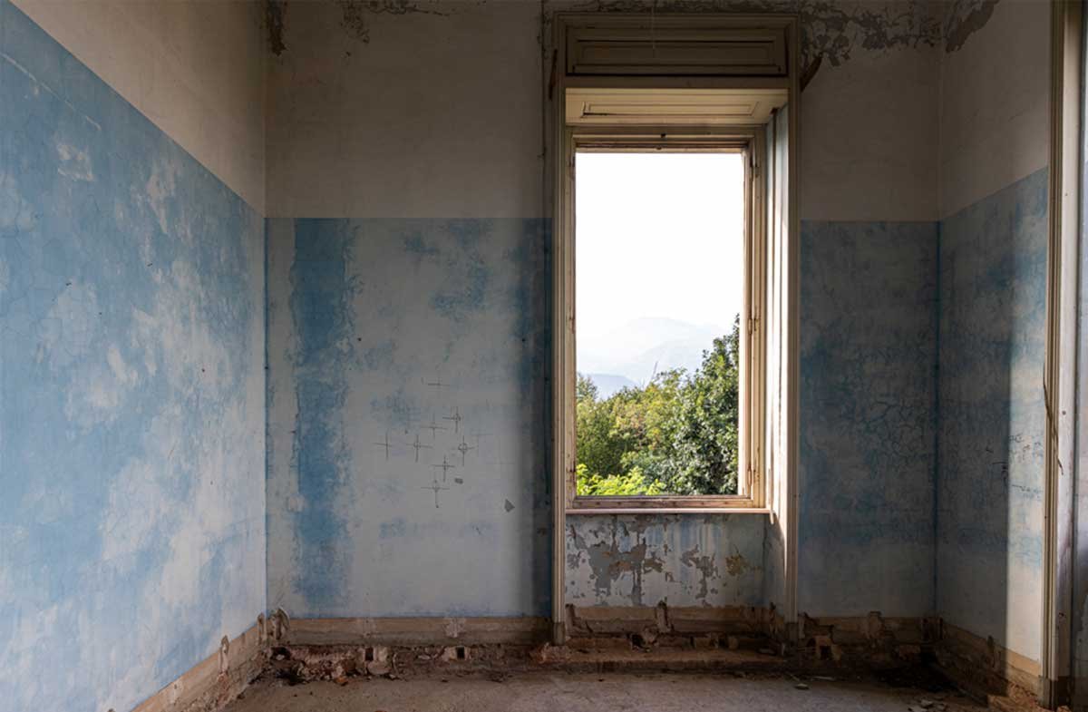 Villa pallavicino mossi stanza blue